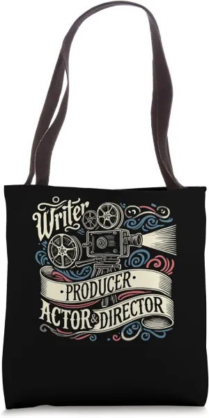 Writer Producer Actor Director Clapboard Filmmaker Tote Bag