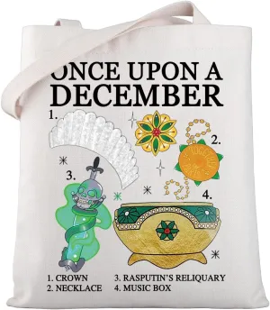 WSNANG Lost Princess Movie Inspired Gift Lost Princess Canvas Tote Bag Princess Fans Shoulder Bag Movie Merchandise