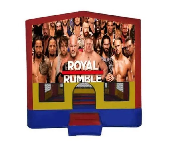 WWE Small Square Jumping Castle
