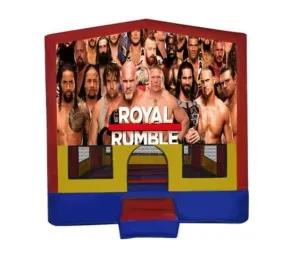 WWE Small Square Jumping Castle