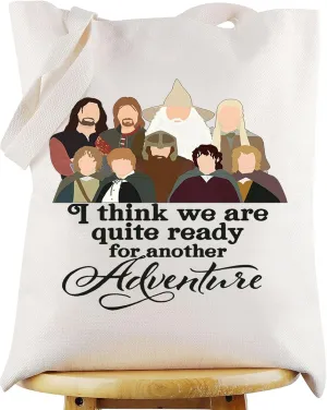 WZMPA Movie & Ring Cosmetic Bag Movie Fans Gift I Think We Are Quite Ready For Another Adventure Makeup Zipper Pouch Bag For Movie Fans (Another Adventure-T)