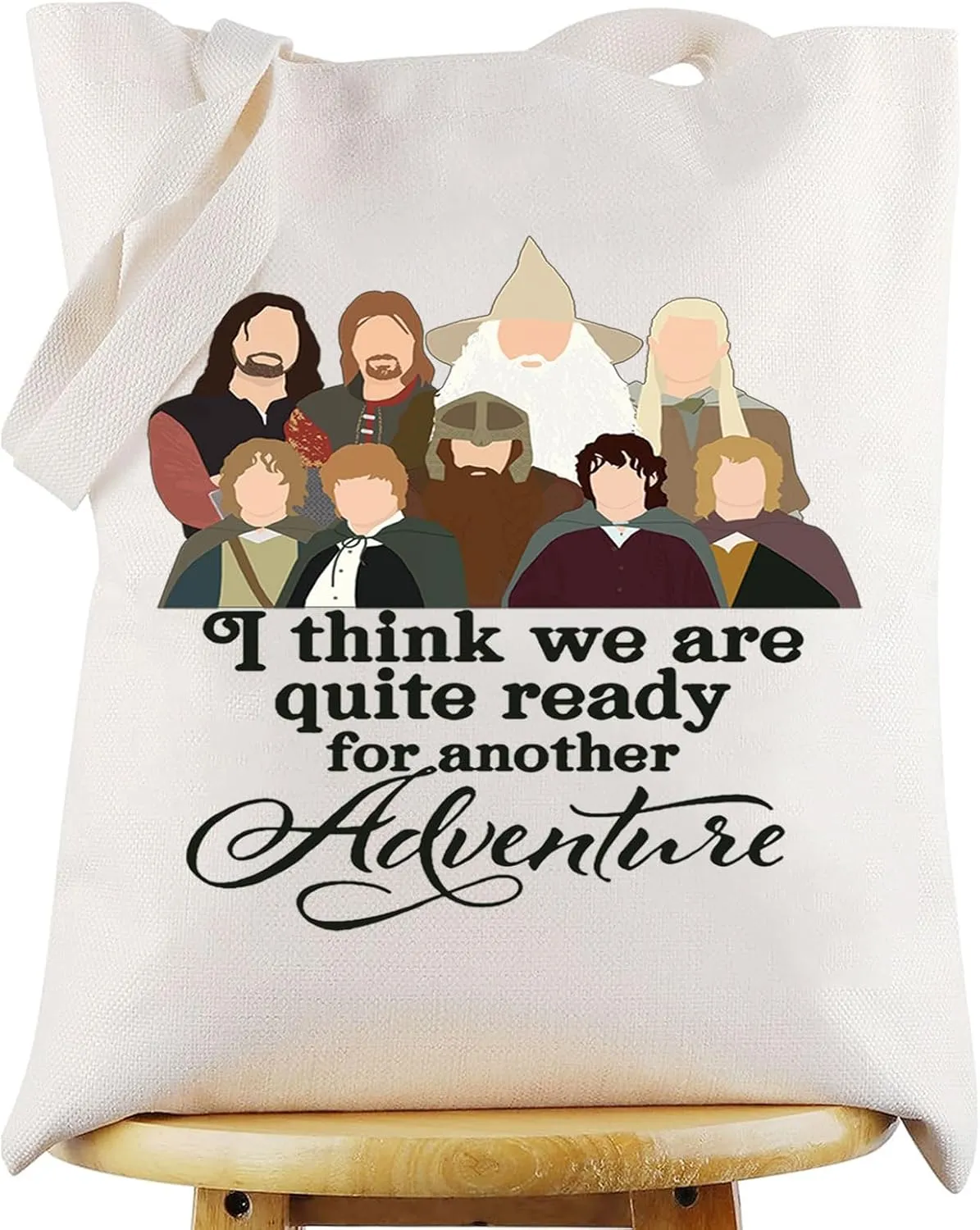 WZMPA Movie & Ring Cosmetic Bag Movie Fans Gift I Think We Are Quite Ready For Another Adventure Makeup Zipper Pouch Bag For Movie Fans (Another Adventure-T)