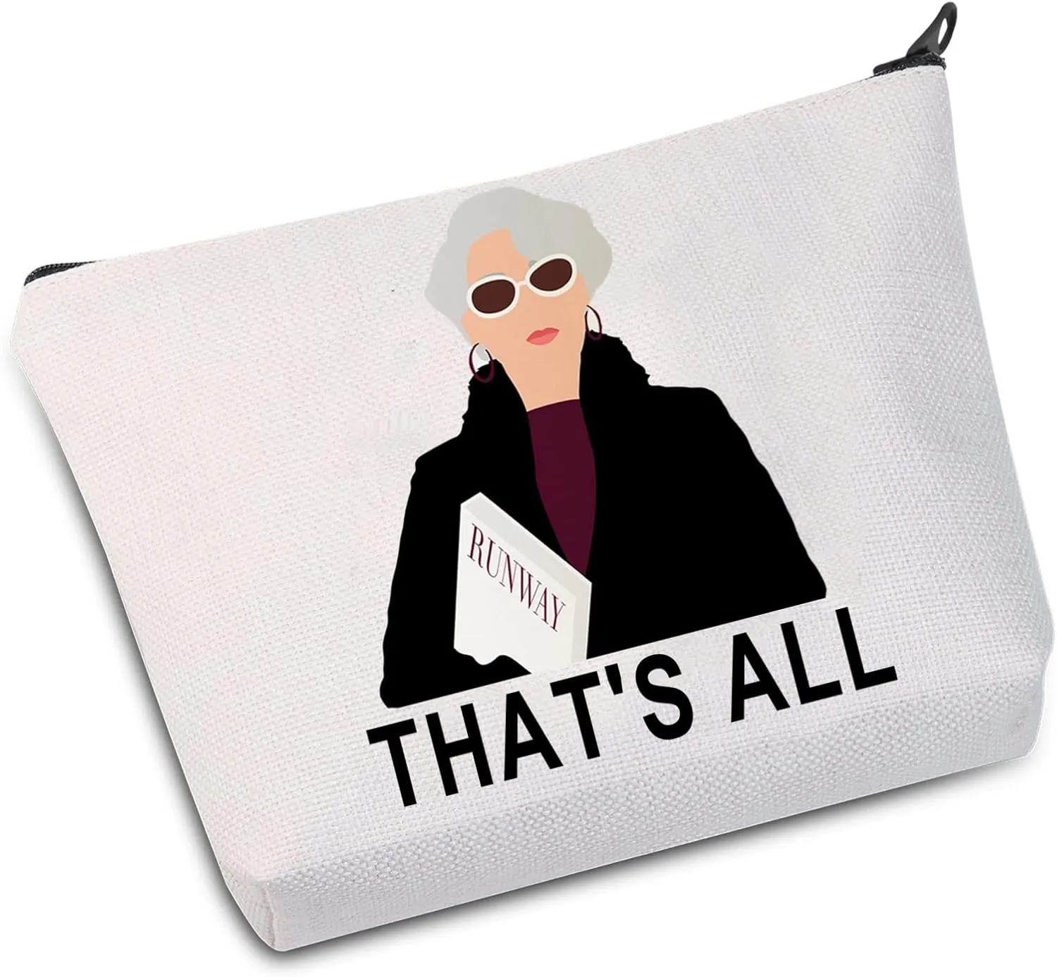 WZMPA Movie Fans Cosmetic Makeup Bag Movie Fans Gift That's All Makeup Zipper Pouch Bag For Women Girls(That's All)