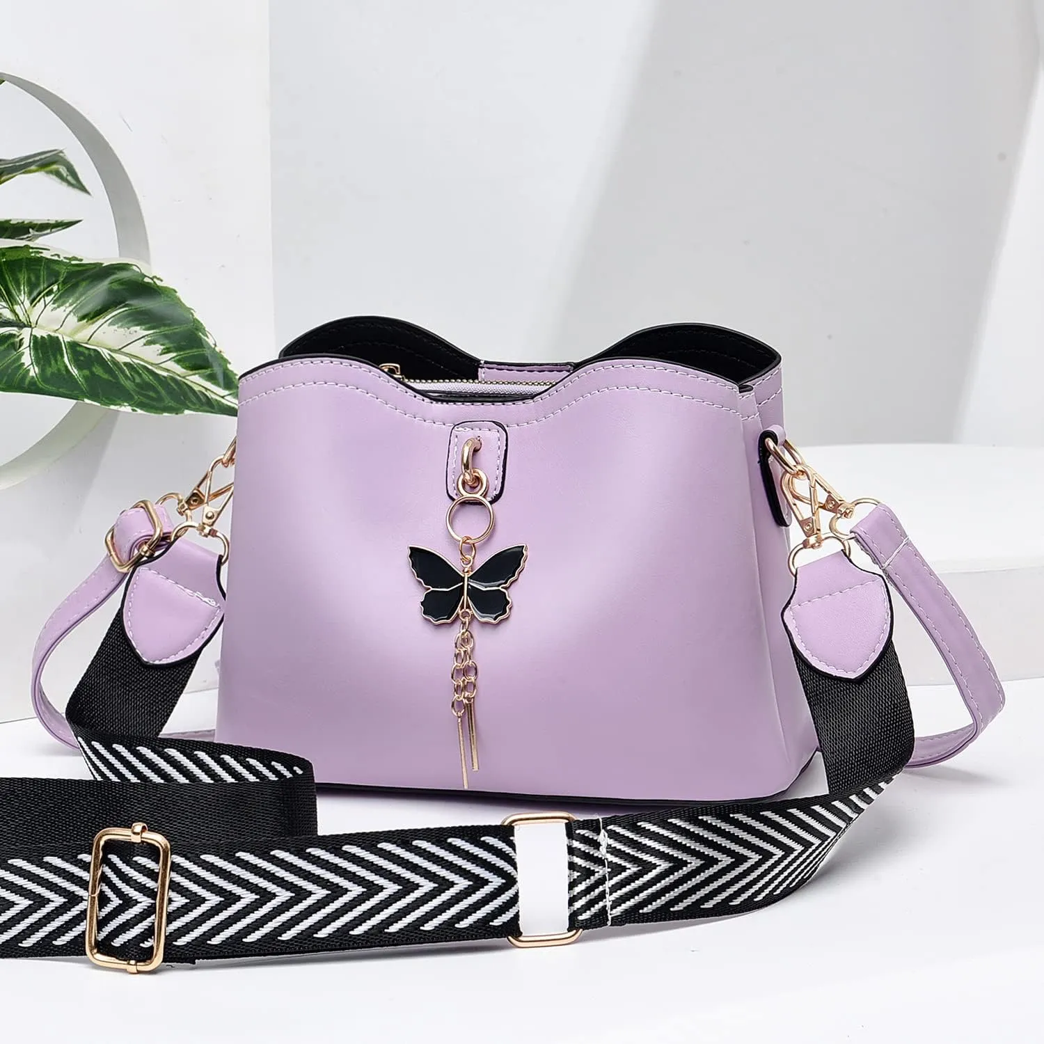 Xiaoyu Small Crossbody Bags for Women Fashion Purses for Teenage Girls Lightweight Handbags Shoulder Bag