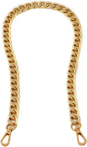 Xiazw Medium Size Fabulous Metal Shoulder Crossbody Purse Strap Replacement Bag Chain Accessories (26‘’, Antique Gold)