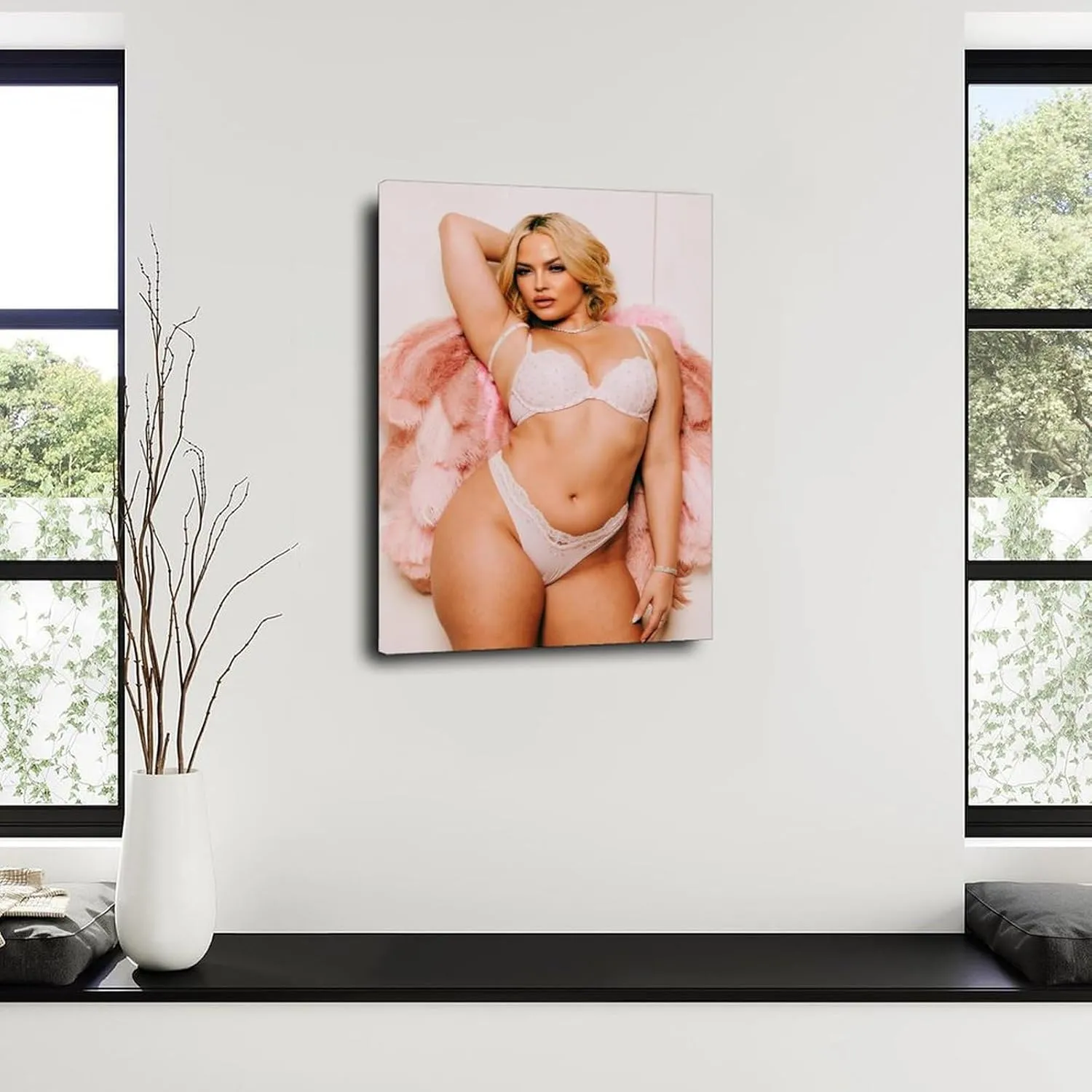XNRYYU Star Alexis Texas Sexy Model Female Star Bikini Poster 4 Canvas Painting Wall Art Poster for Bedroom Living Room Decor 16x24inch(40x60cm) Frame-style