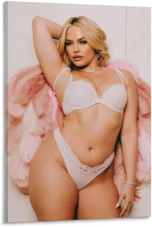 XNRYYU Star Alexis Texas Sexy Model Female Star Bikini Poster 4 Canvas Painting Wall Art Poster for Bedroom Living Room Decor 16x24inch(40x60cm) Frame-style