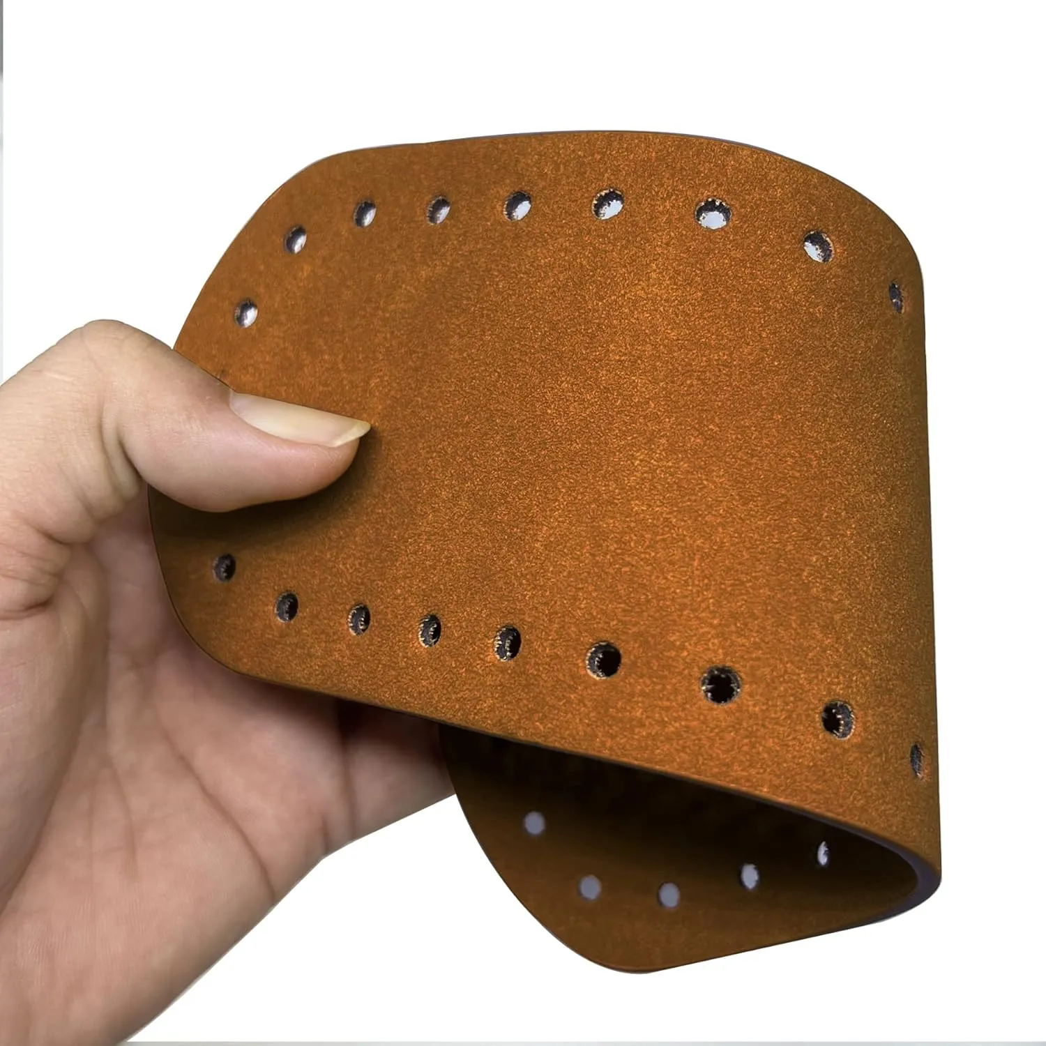 Yayatty PU Leather Backpack Making Kit - DIY Leather Bags Knitting Crochet Set with Bag Straps Clasps, Coffee