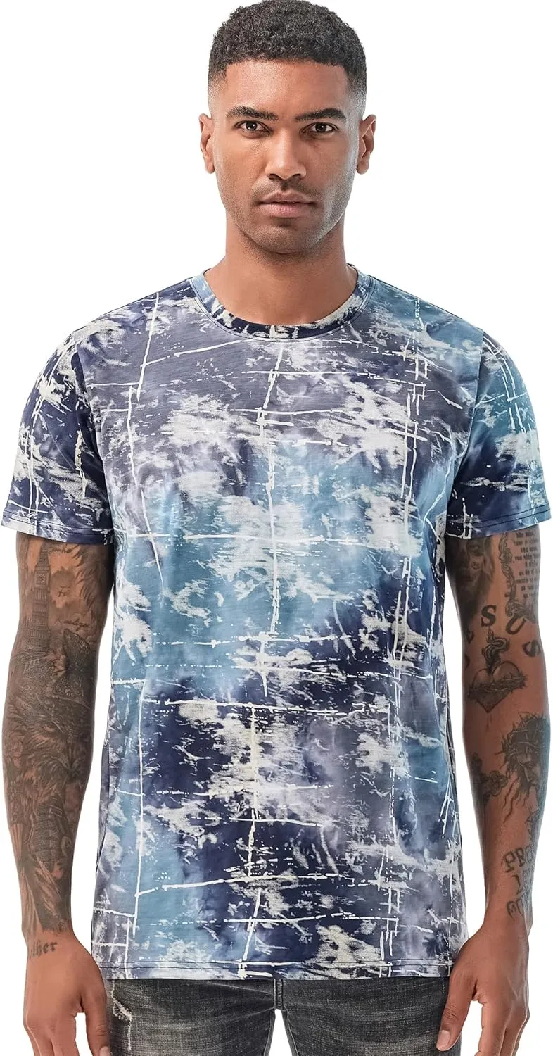 YININF Mens Hipster Hip Hop Short Sleeve Print T-Shirt Shirts Men