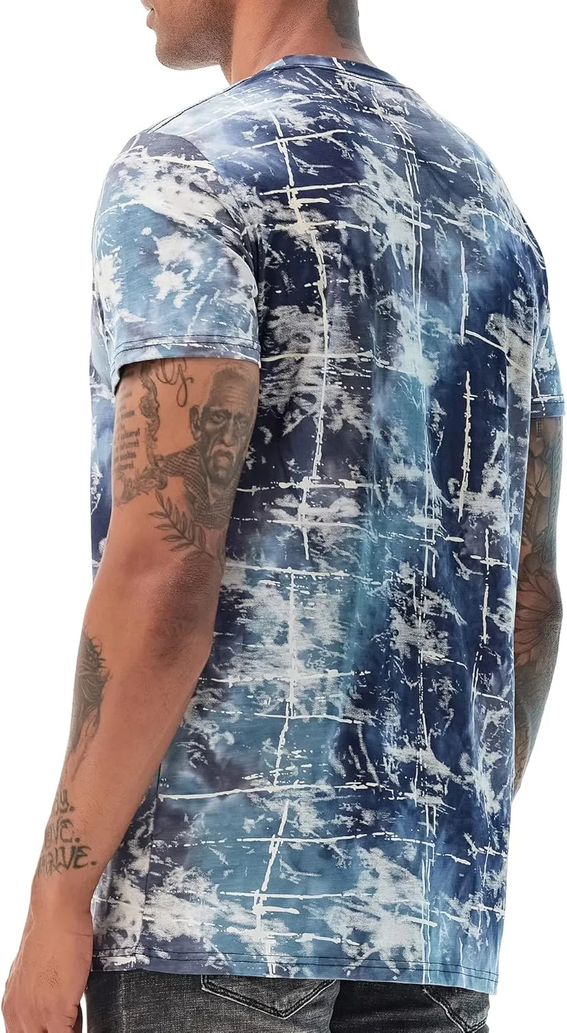 YININF Mens Hipster Hip Hop Short Sleeve Print T-Shirt Shirts Men