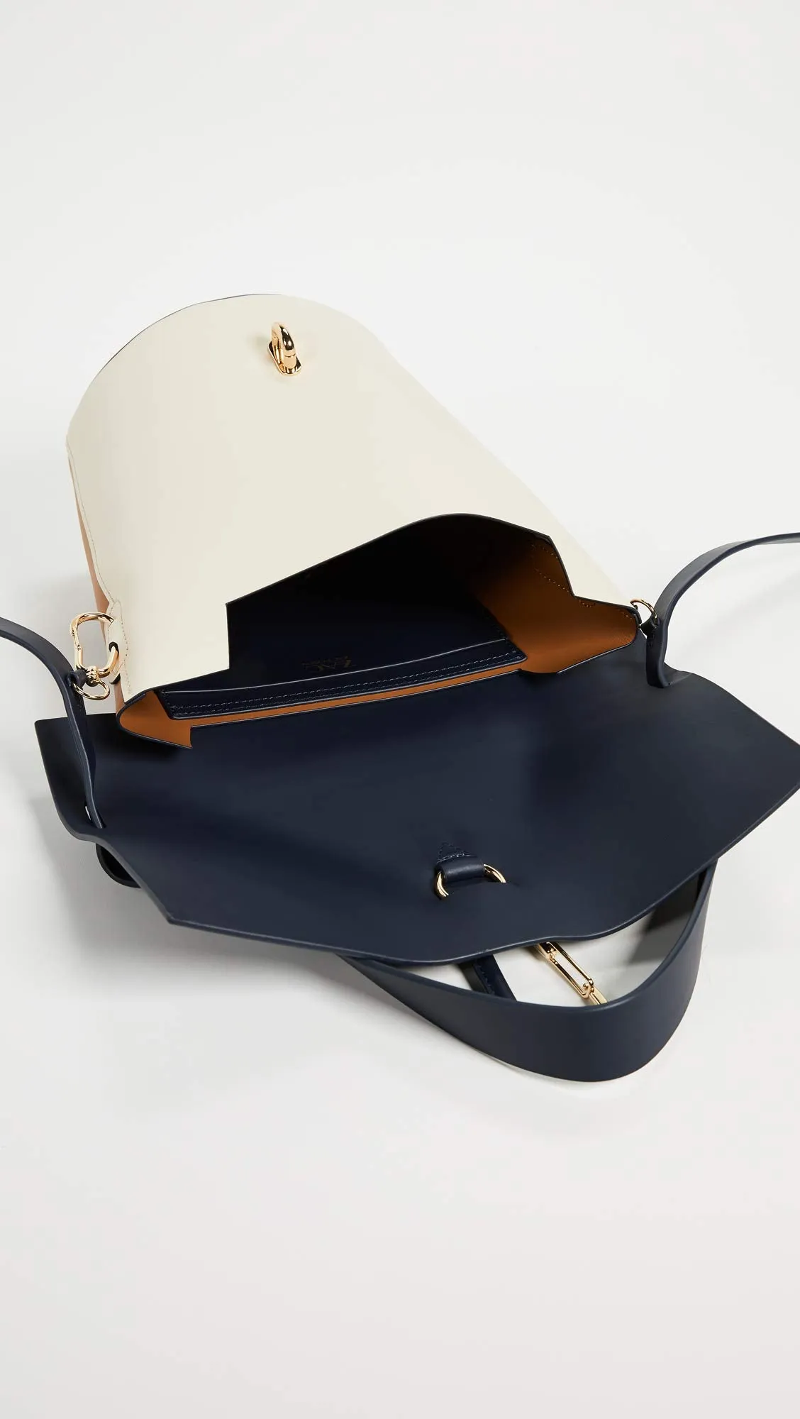 ZAC Zac Posen Belay Shoulder Color-Block Navy Color-Block One Size