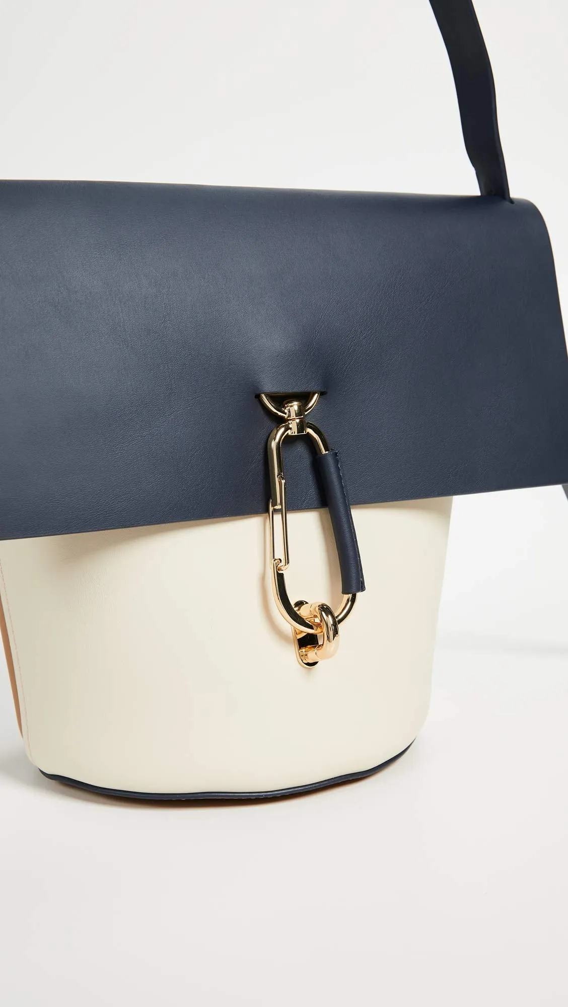 ZAC Zac Posen Belay Shoulder Color-Block Navy Color-Block One Size