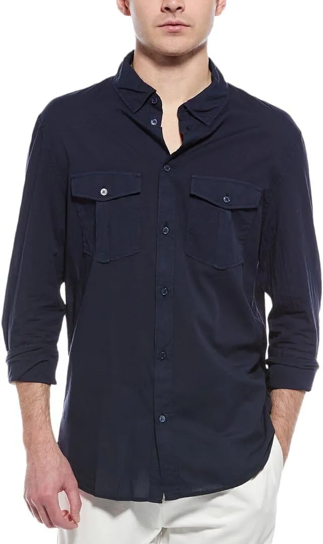 Zadig & Voltaire Mens Thibaut Voile Shirt, S